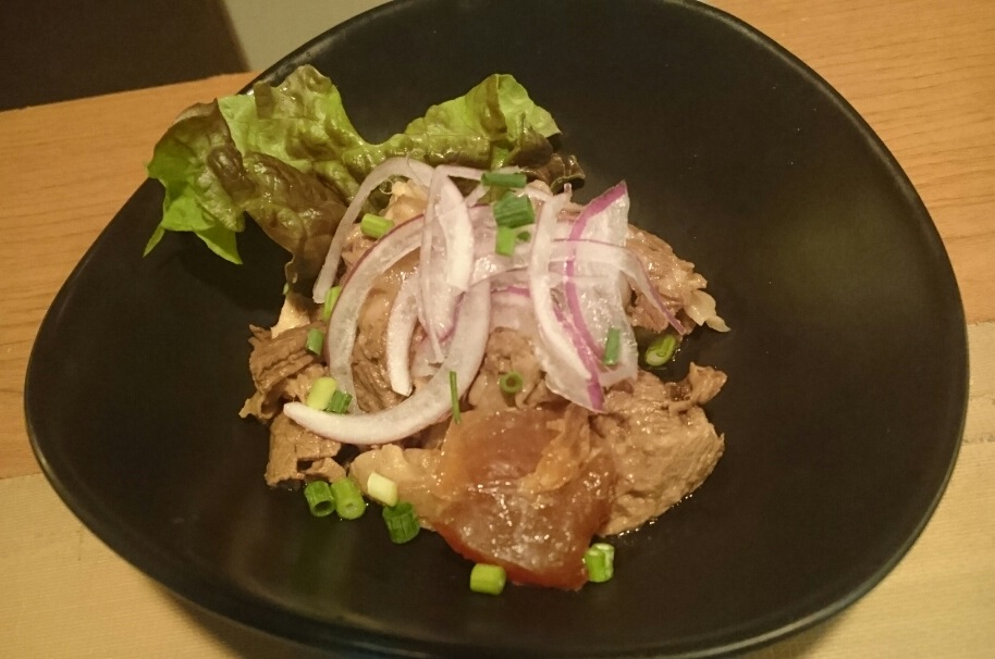 소 힘줄 조림