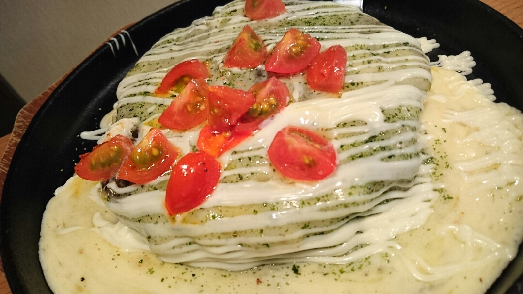 Okonomiyaki Pancakes with Cheese
