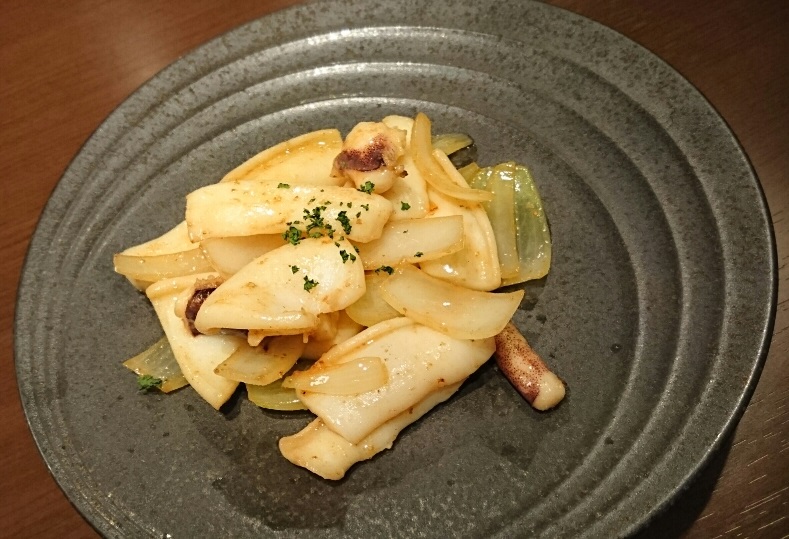 魷魚鐵板燒