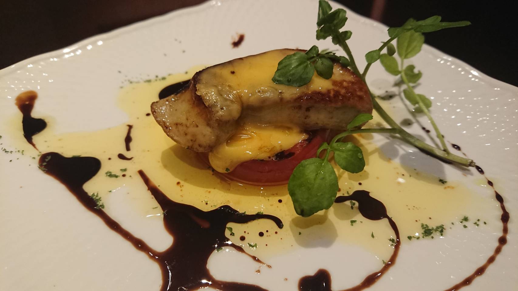 Foie Gras Fried in Olive Oil