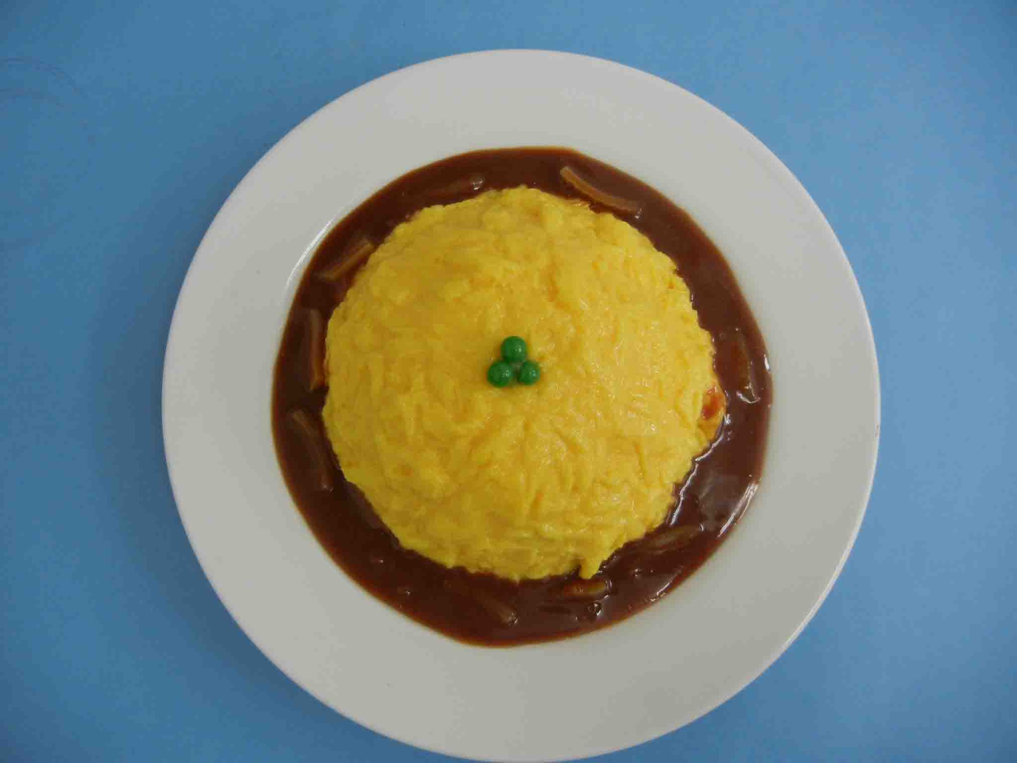 Hashed Beef (Hayashi Beef) and Omelet