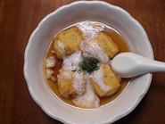汤泡炸豆腐