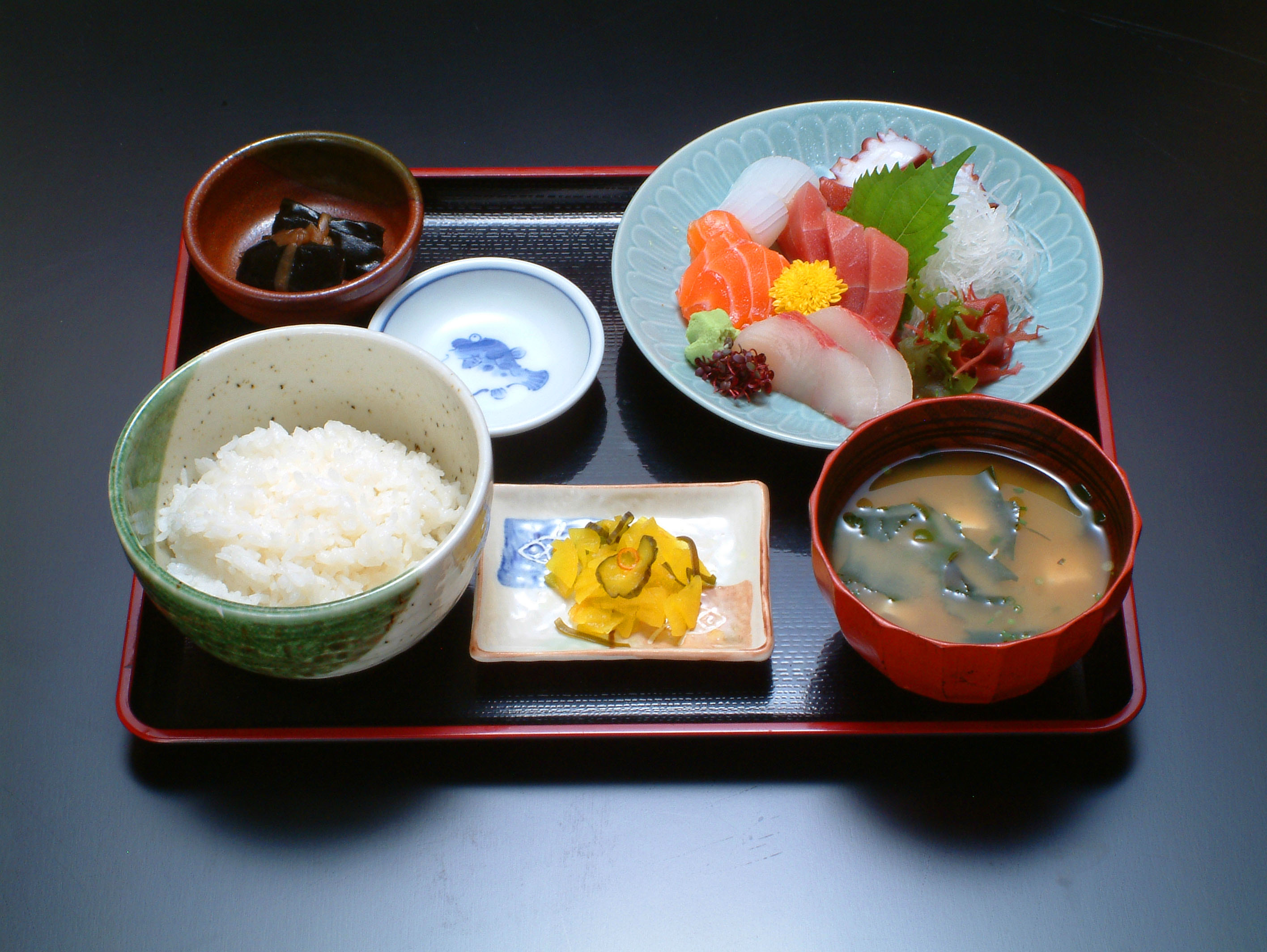 Sashimi Set Menu