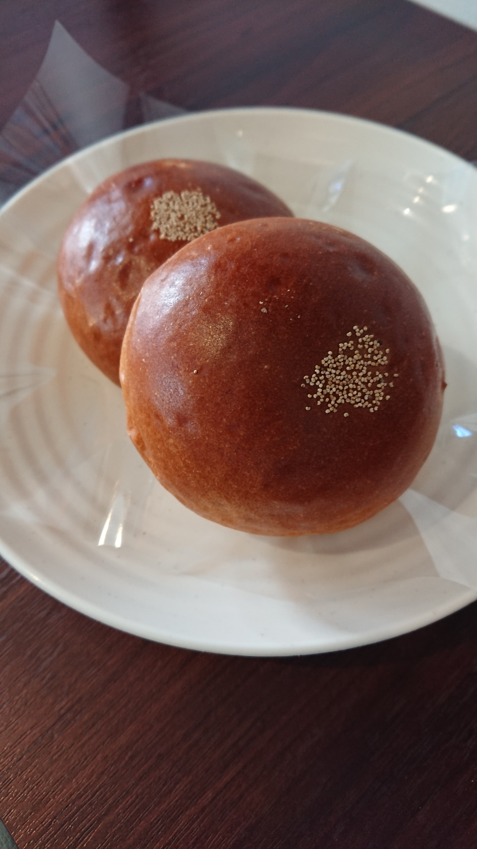 Bread Buns Filled with Sweet Bean Paste