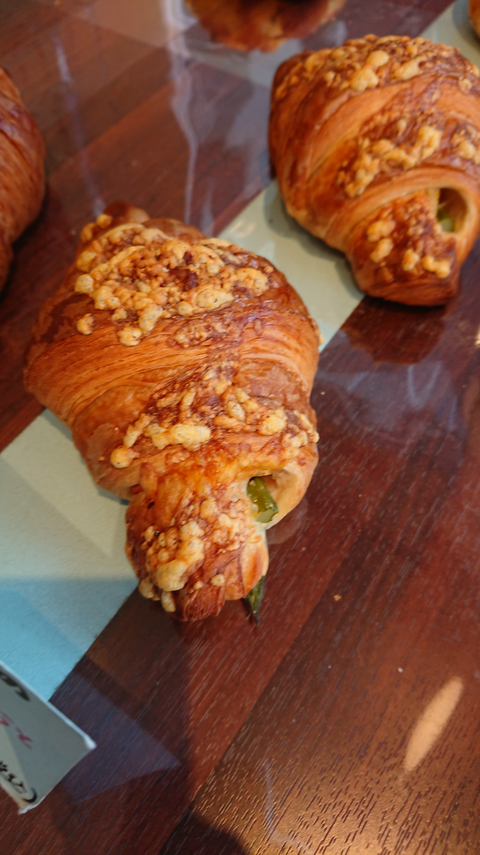 Asparagus and Bacon Croissant