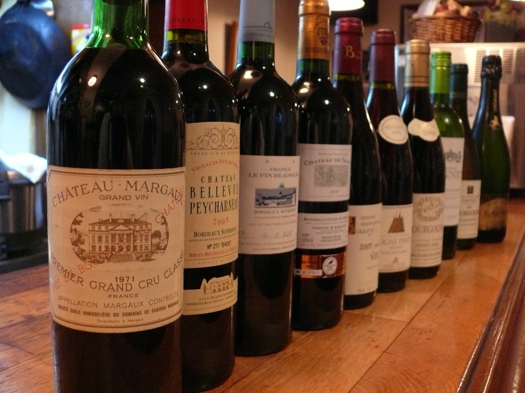 Bouteille de vin