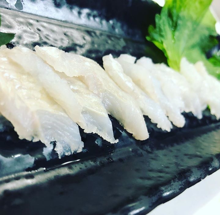対馬産 穴子のお刺身