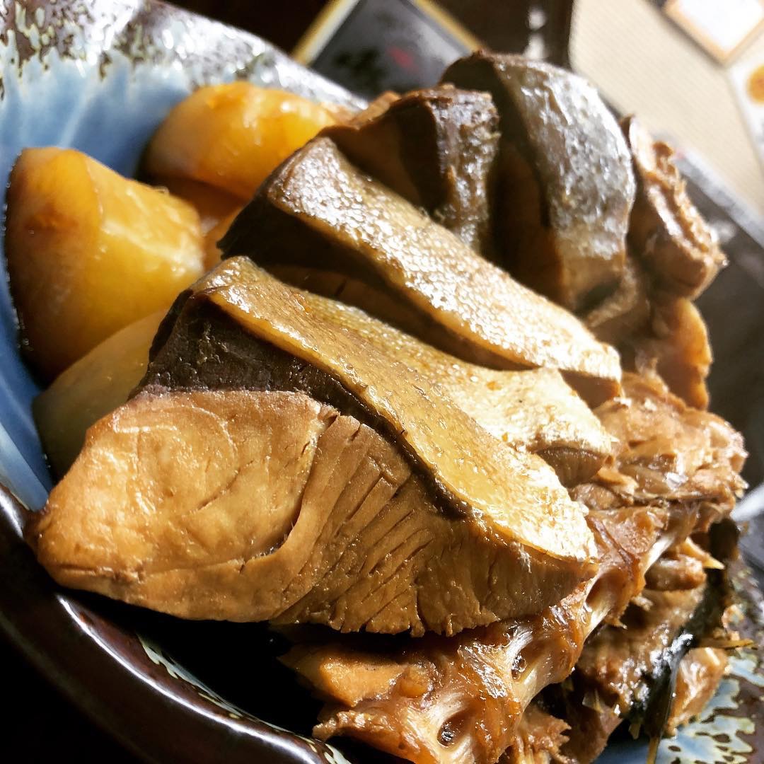 Yellow Amberjack with Flavored Daikon
