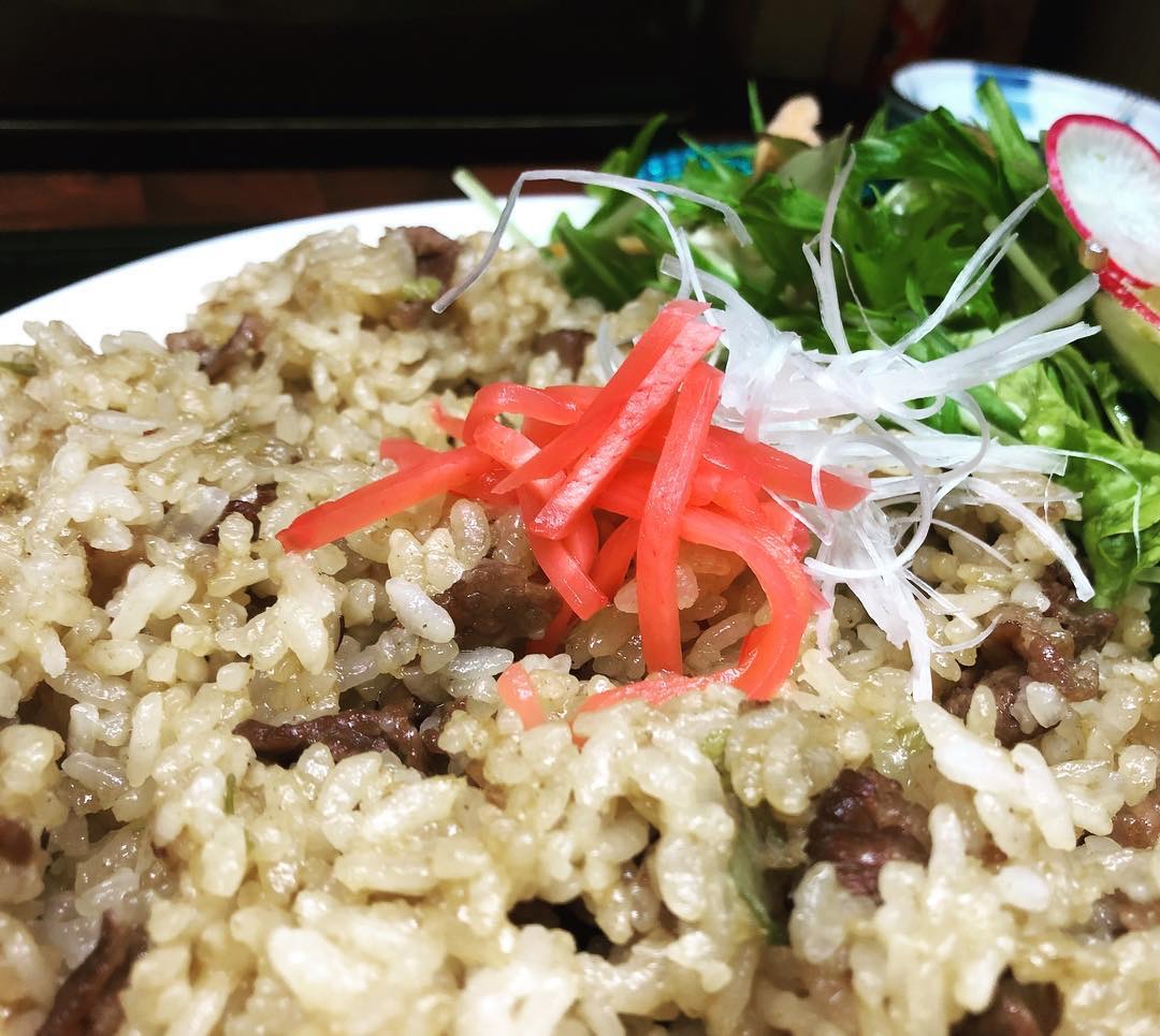 牛肉のオイスター炒めごはん