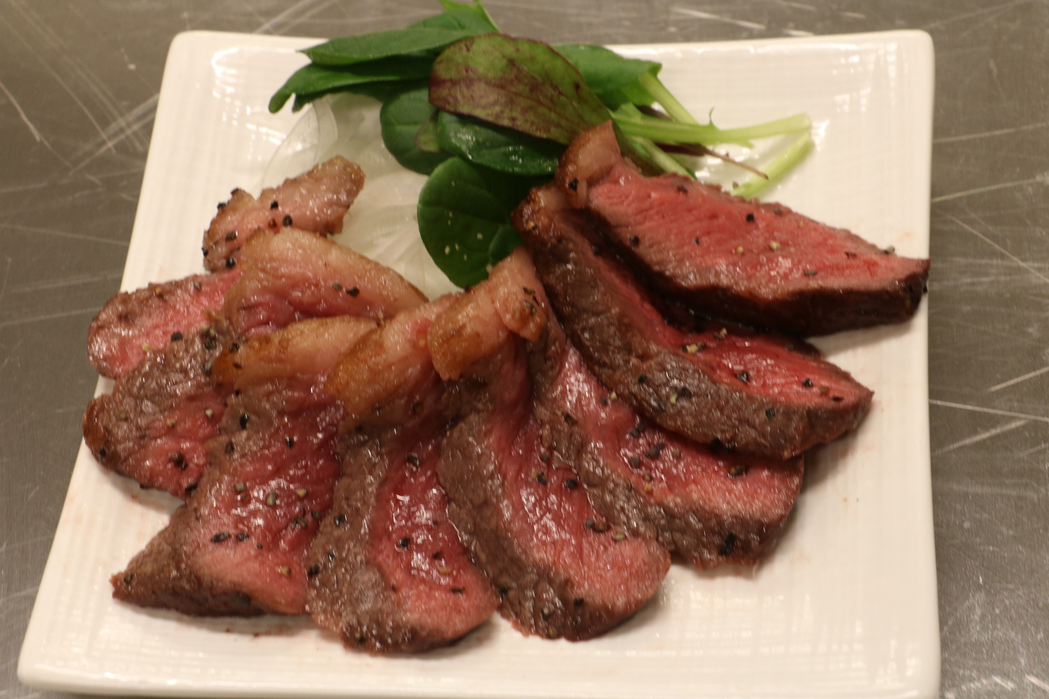 峠下牛イチボステーキ