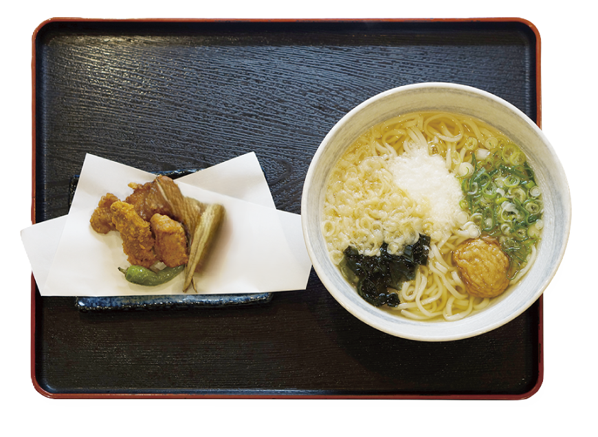 Pufferfish Udon & Deep-Fried Pufferfish