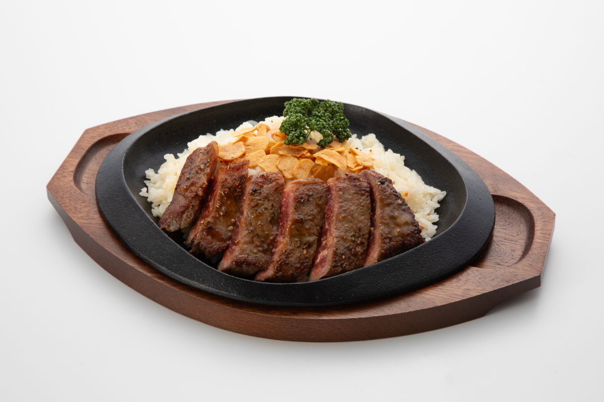 Sirloin Garlic Rice