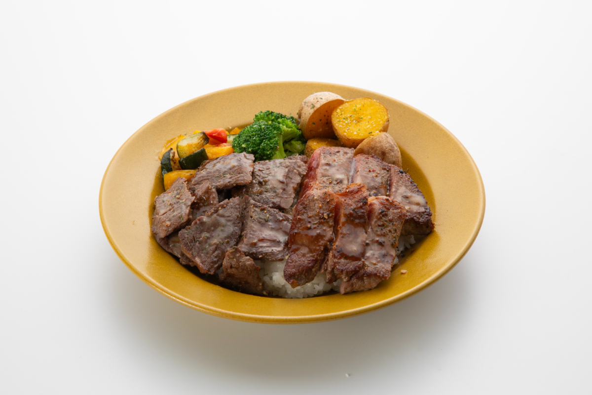 黄油牛排饭横隔膜里脊肉